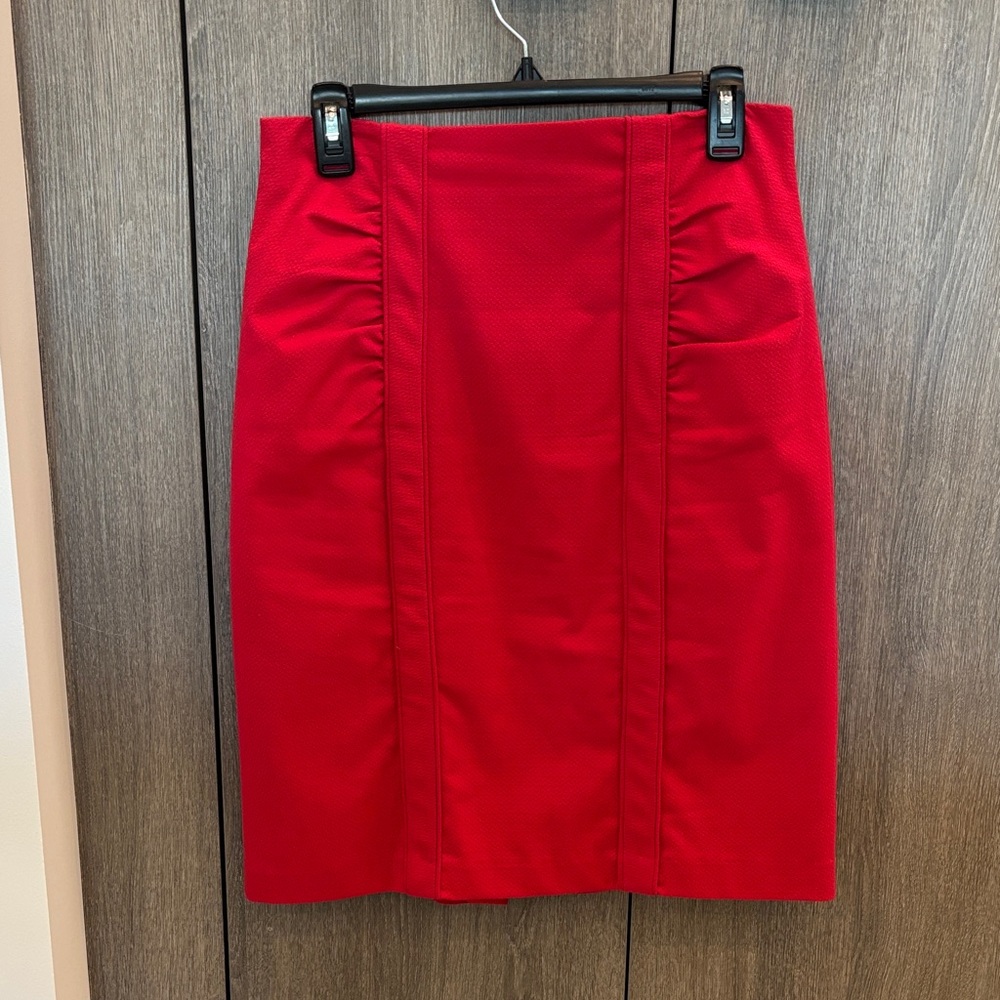 Elegant Red Women's Skirt